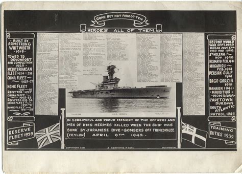 hermes bulk carrier|hms Hermes crew list 1942.